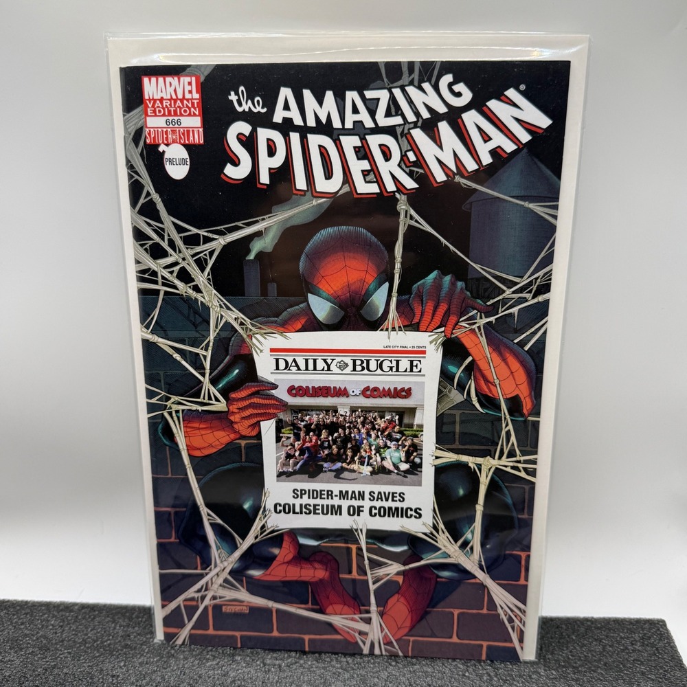 Amazing Spider-Man 666 Marvel Variant Coliseum of Comics Spider-Island Prelude